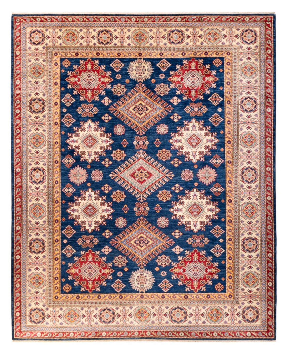 Tappeto Ziegler - Kazak - 297 x 244 cm - blu scuro