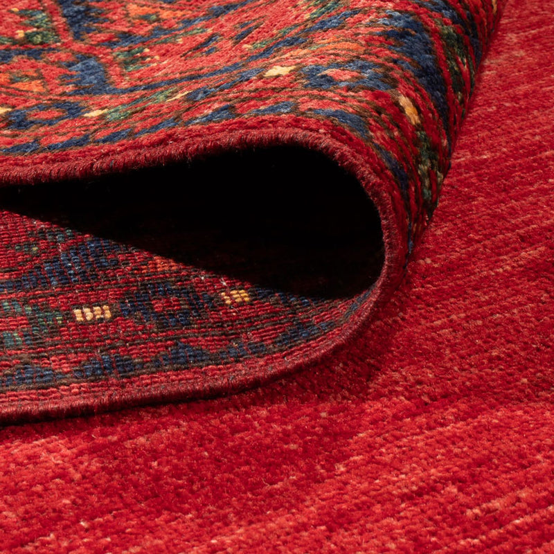 Tappeto afgano - 301 x 255 cm - rosso