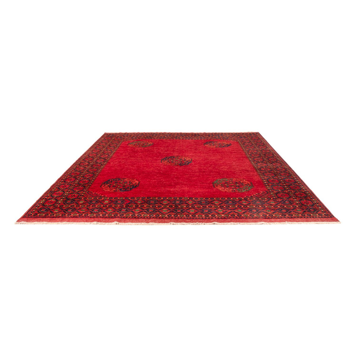 Tappeto afgano - 301 x 255 cm - rosso