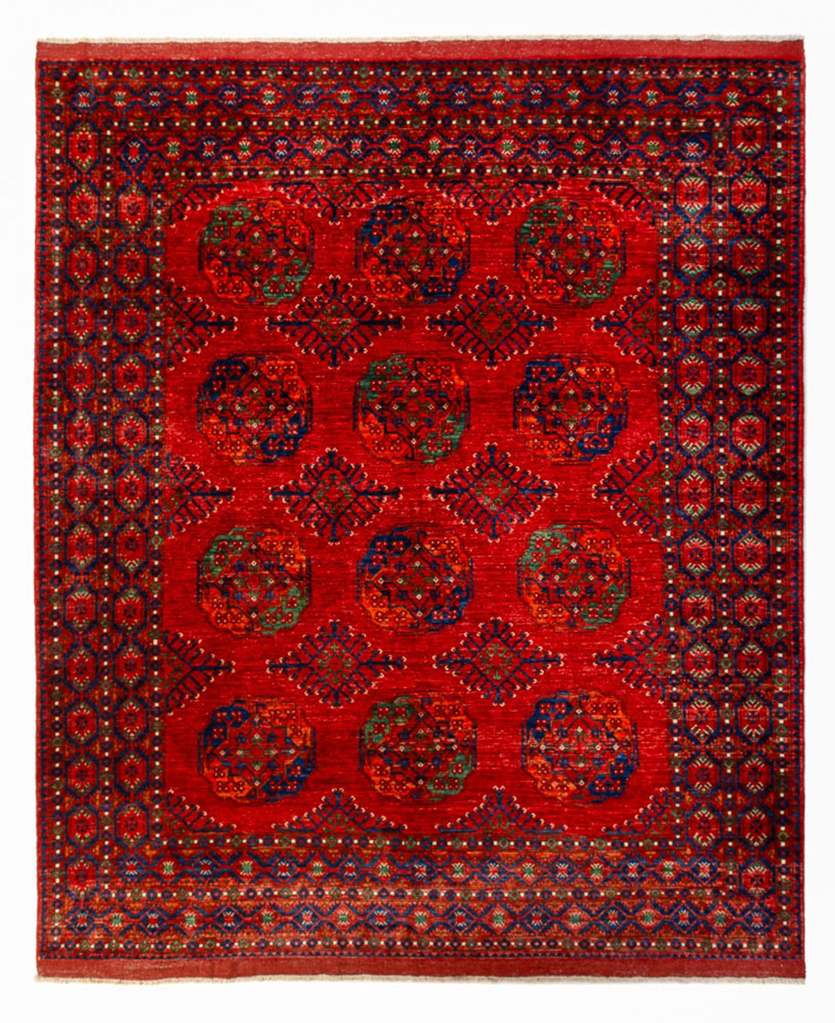 Tappeto afgano - 300 x 251 cm - rosso