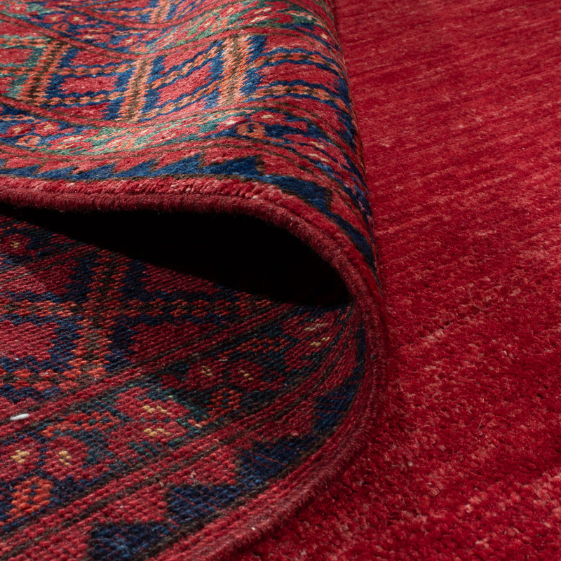 Tappeto afgano - Kunduz - 312 x 258 cm - rosso