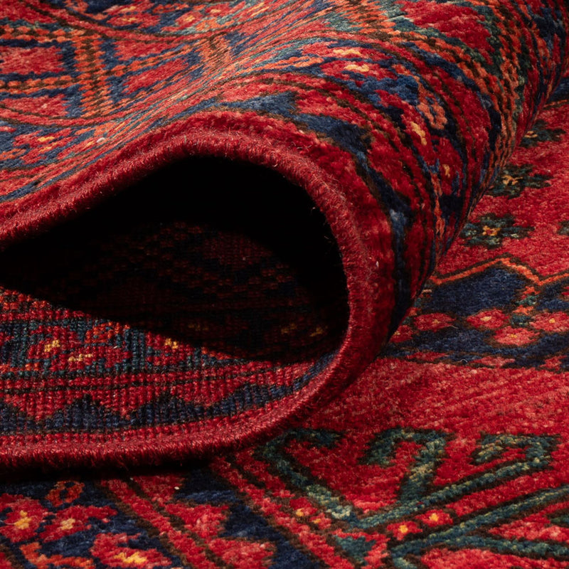 Tappeto afgano - 298 x 257 cm - rosso