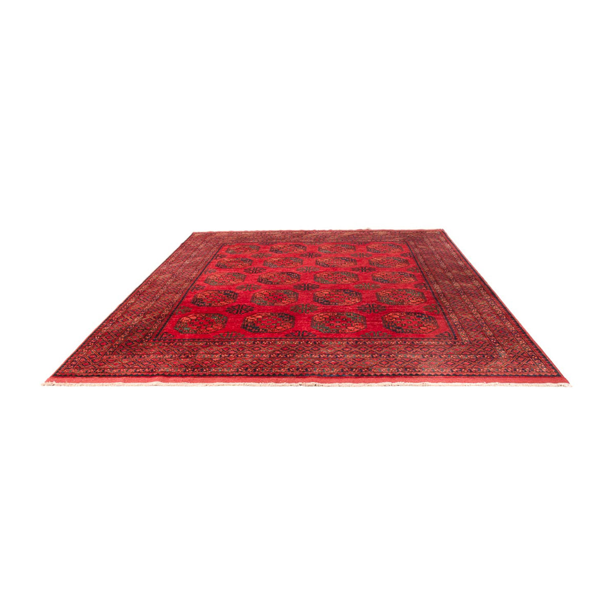 Tappeto afgano - 298 x 257 cm - rosso