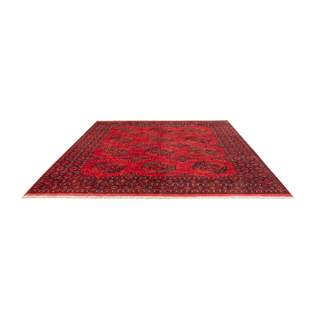 Tappeto afgano - 298 x 256 cm - rosso