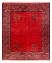 Tappeto afgano - 297 x 256 cm - rosso