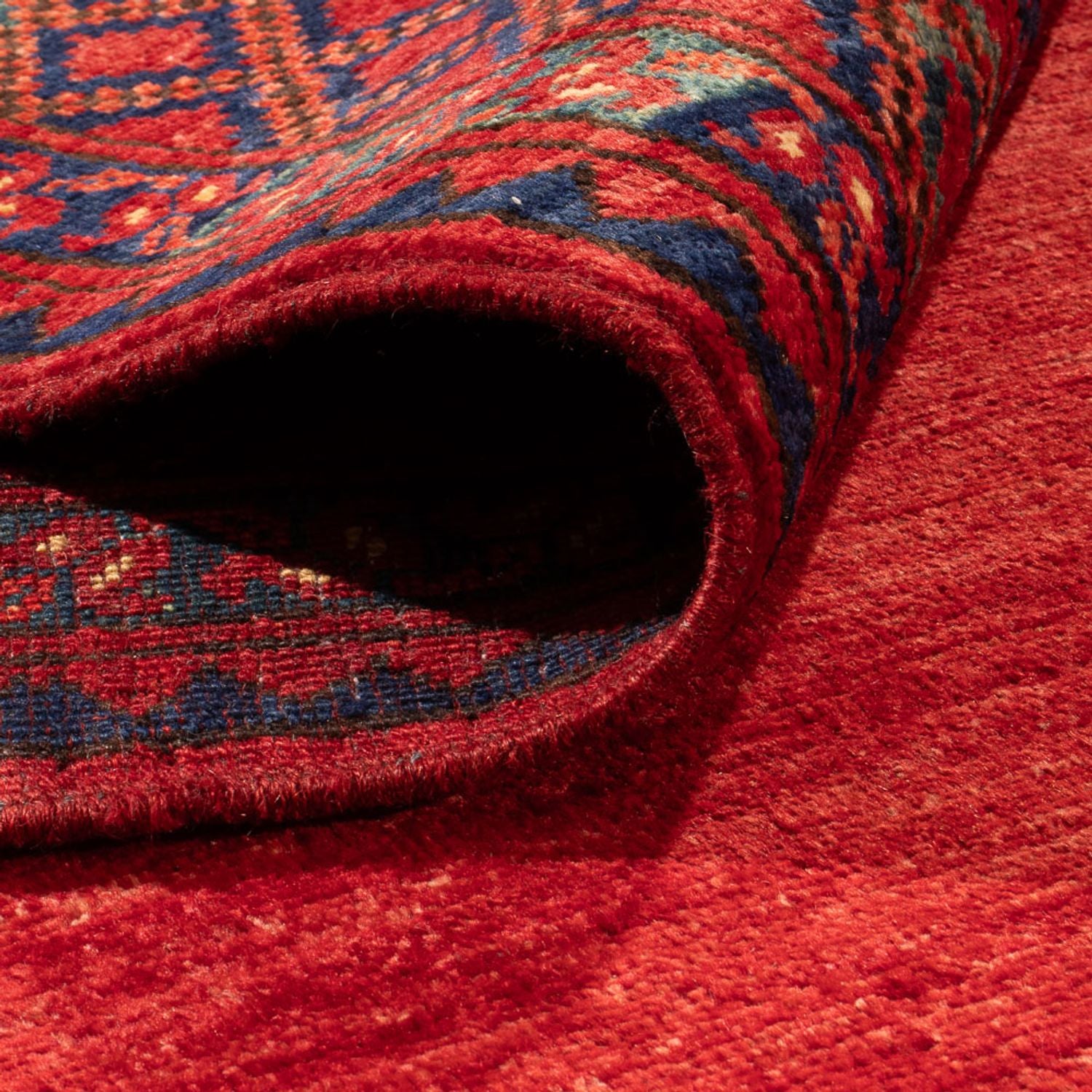 Tappeto afgano - 297 x 256 cm - rosso