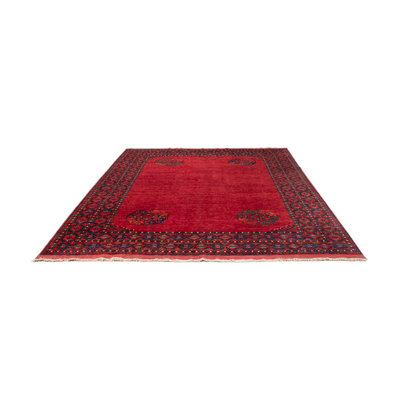 Tappeto afgano - Kunduz - 313 x 259 cm - rosso