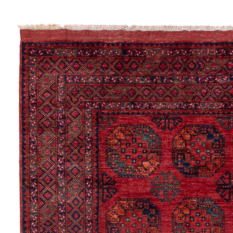 Tappeto afgano - Kunduz - 306 x 255 cm - rosso
