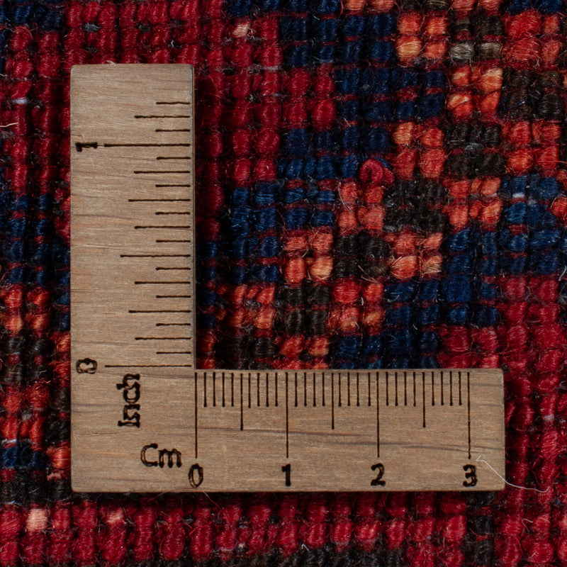 Tappeto afgano - Kunduz - 306 x 255 cm - rosso
