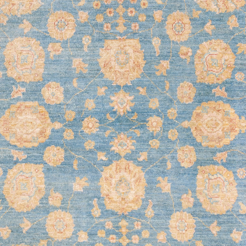 Tappeto Ziegler - 205 x 150 cm - blu chiaro
