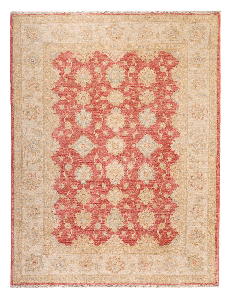 Tappeto Ziegler - 201 x 153 cm - rosso chiaro