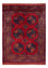 Tappeto afgano - Kunduz - 199 x 149 cm - rosso