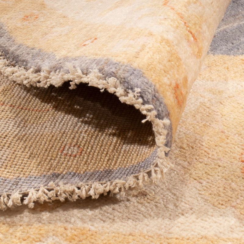 Tappeto Ziegler rotondo  - 198 x 196 cm - blu mare