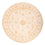 Tappeto Ziegler rotondo  - 202 x 200 cm - beige