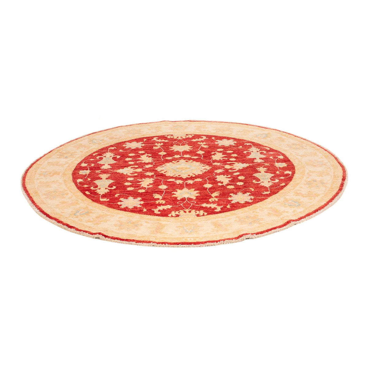 Tappeto Ziegler rotondo  - 153 x 150 cm - rosso