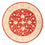 Tappeto Ziegler rotondo  - 200 x 194 cm - rosso