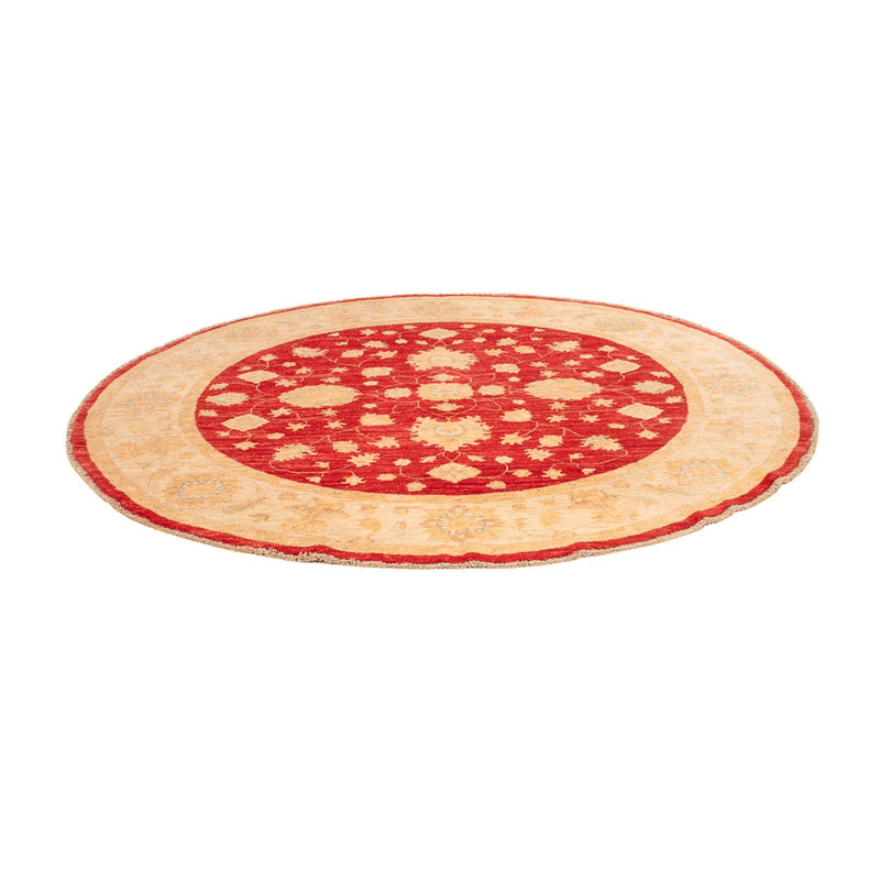 Tappeto Ziegler rotondo  - 200 x 194 cm - rosso