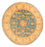 Tappeto Ziegler rotondo  - 96 x 99 cm - blu