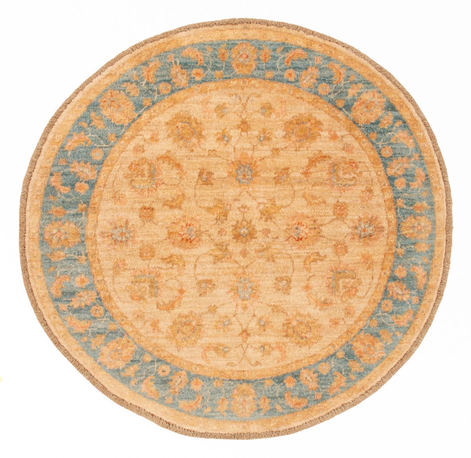 Tappeto Ziegler rotondo  - 95 x 99 cm - beige