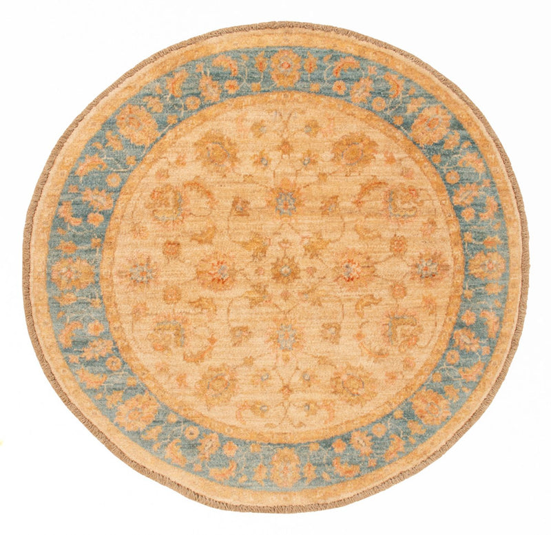 Tappeto Ziegler rotondo  - 95 x 99 cm - beige