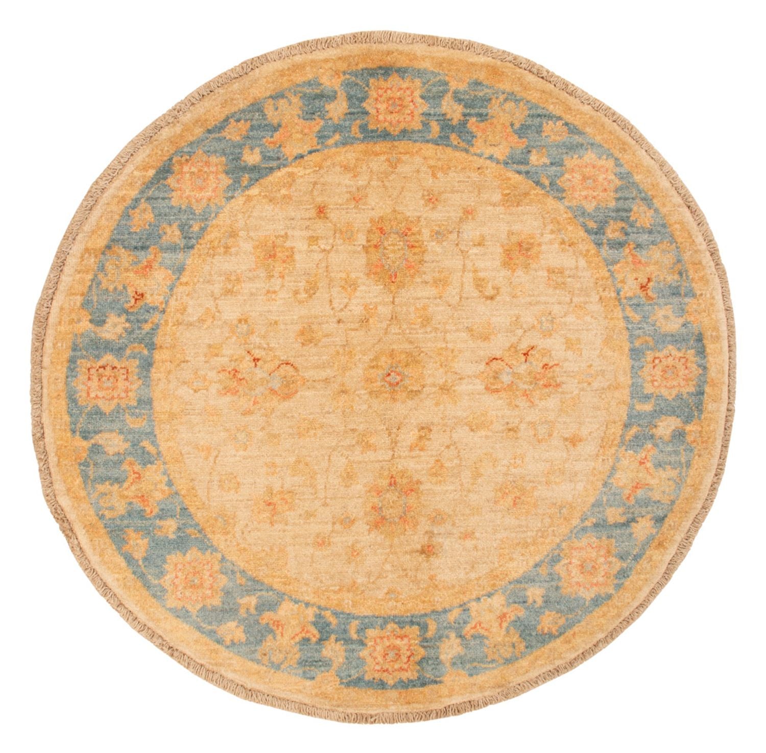 Tappeto Ziegler rotondo  - 97 x 101 cm - beige