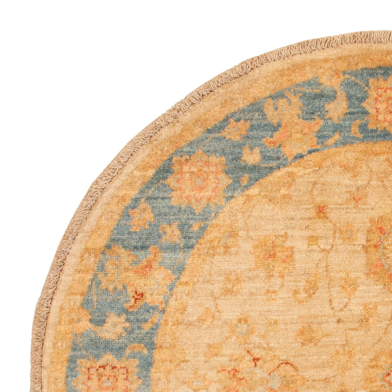 Tappeto Ziegler rotondo  - 97 x 101 cm - beige