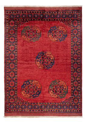 Tappeto afgano - Kunduz - 215 x 156 cm - rosso