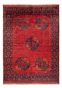 Tappeto afgano - Kunduz - 215 x 156 cm - rosso