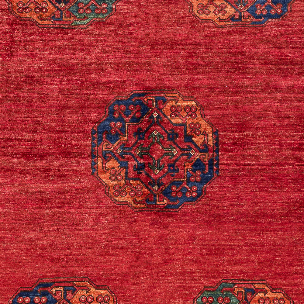 Tappeto afgano - Kunduz - 215 x 156 cm - rosso