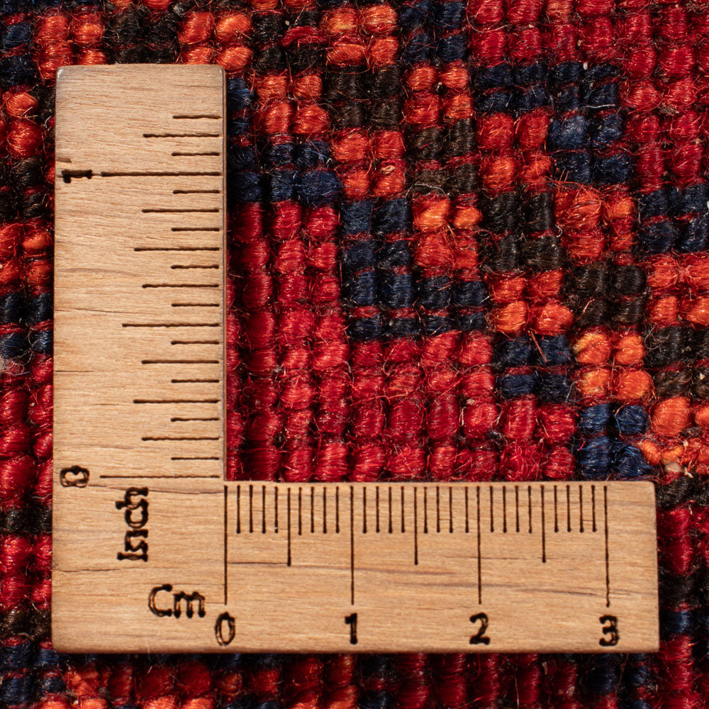 Tappeto afgano - Kunduz - 197 x 154 cm - rosso