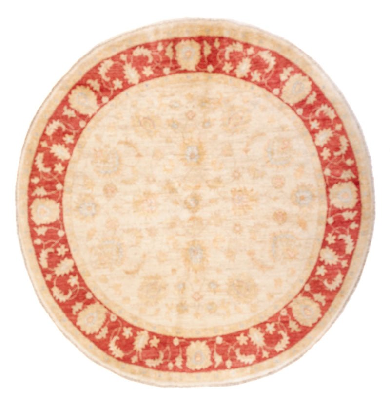 Tappeto Ziegler rotondo  - 153 x 151 cm - beige