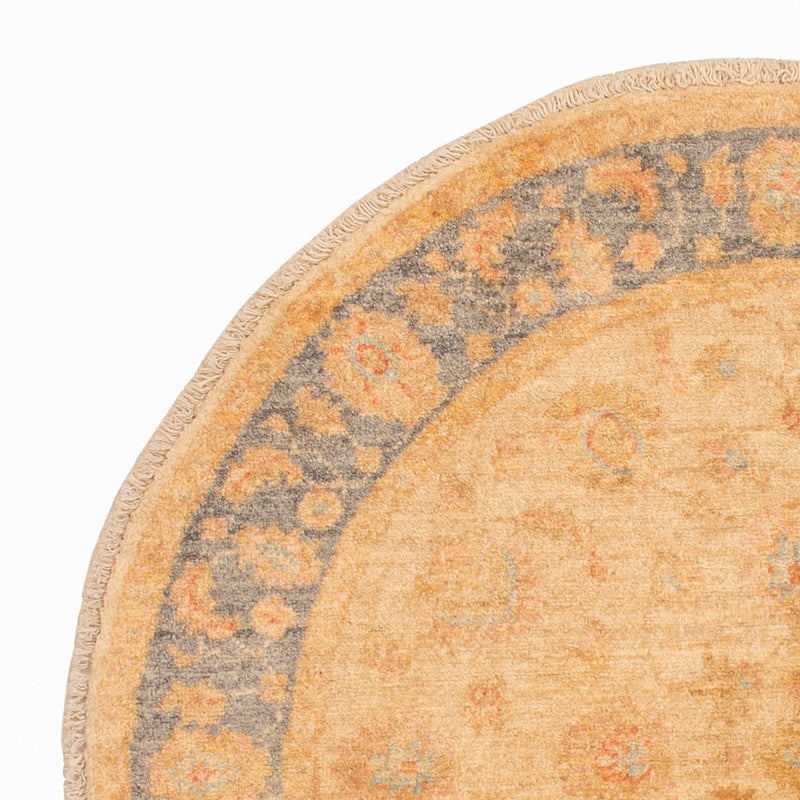 Tappeto Ziegler rotondo  - 96 x 100 cm - beige