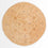 Tappeto Ziegler rotondo  - 99 x 98 cm - beige