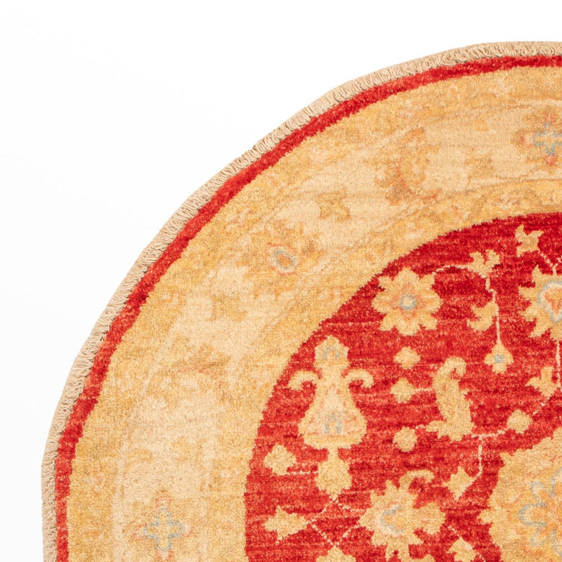 Tappeto Ziegler rotondo  - 99 x 96 cm - rosso