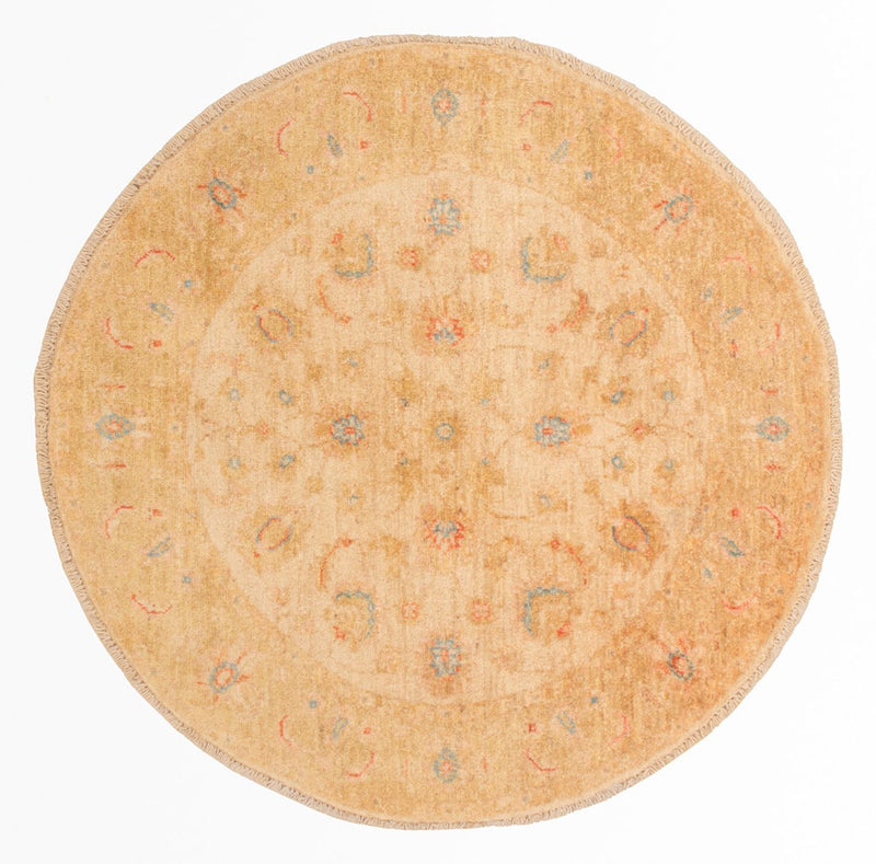 Tappeto Ziegler rotondo  - 99 x 99 cm - beige