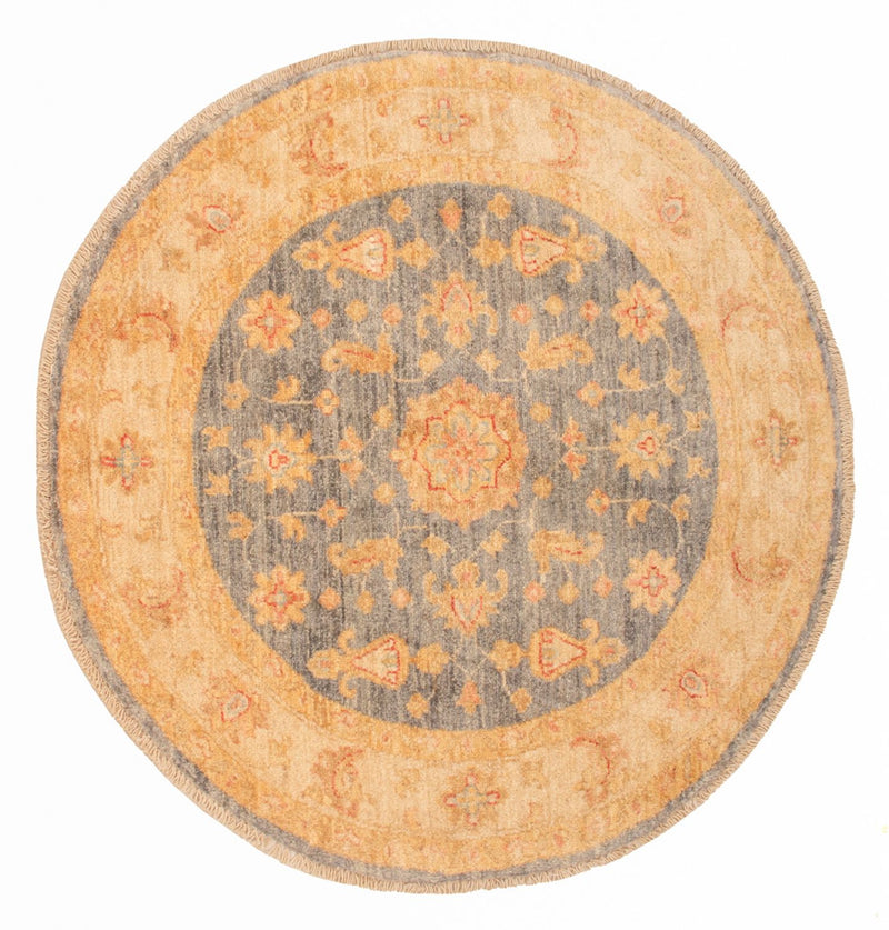 Tappeto Ziegler rotondo  - 97 x 101 cm - beige chiaro