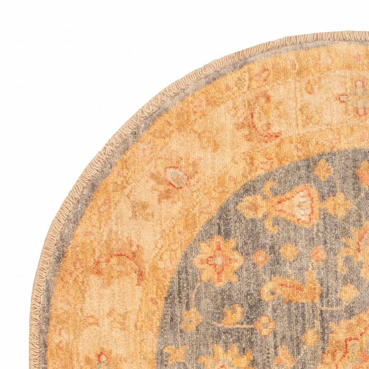 Tappeto Ziegler rotondo  - 97 x 101 cm - beige chiaro