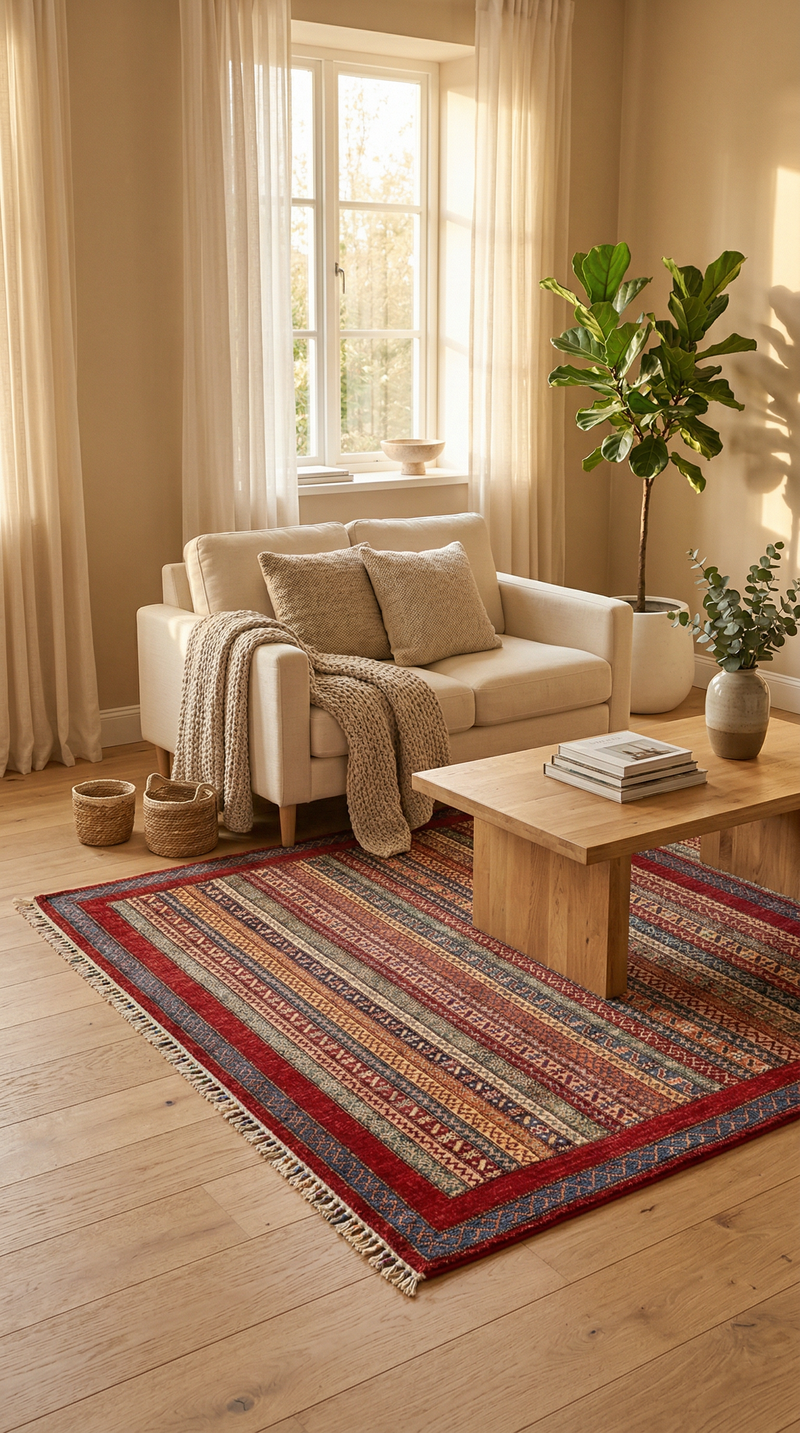 Shal Tappeto 192x148cm - Tappeto orientale
