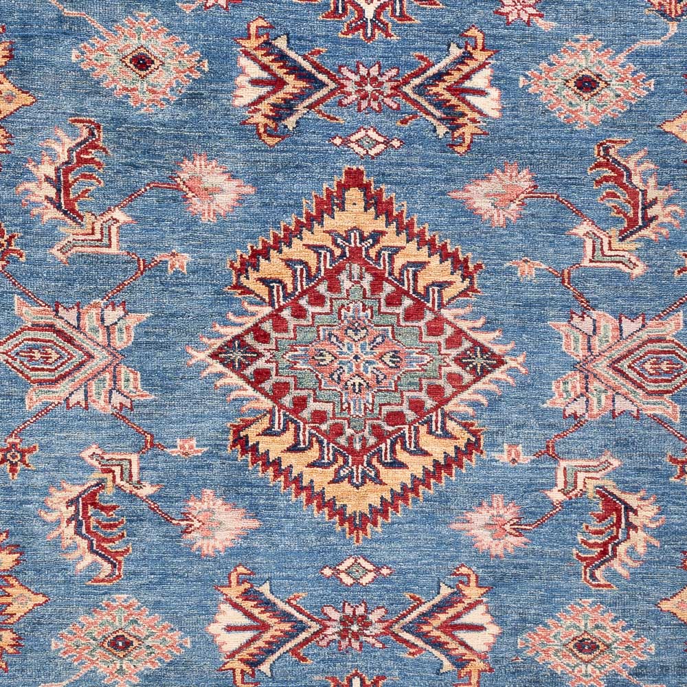 Tappeto Ziegler - Kazak - 202 x 149 cm - blu