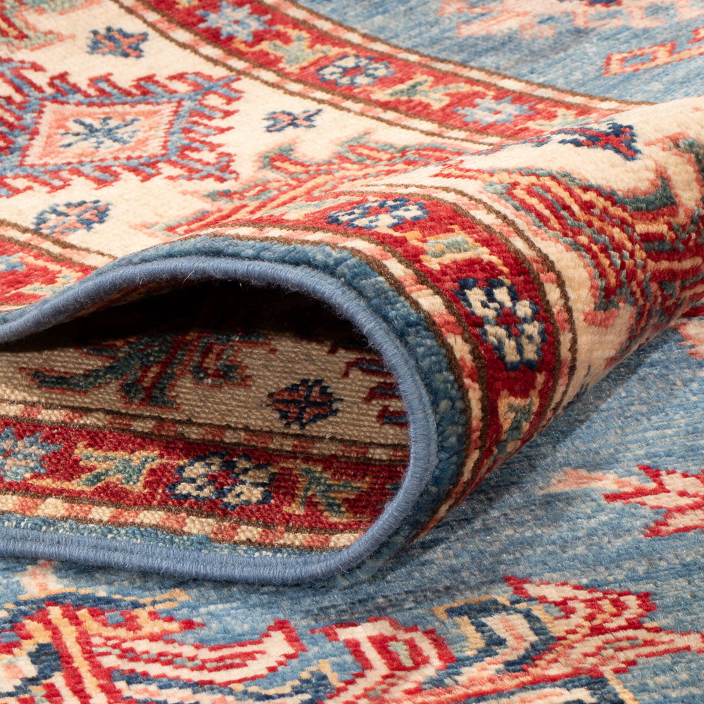 Tappeto Ziegler - Kazak - 202 x 149 cm - blu