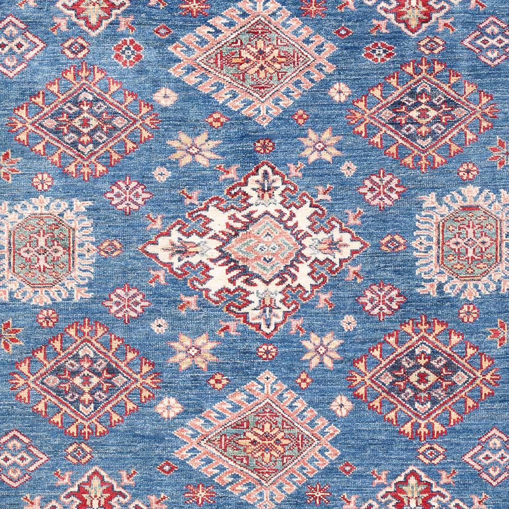 Tappeto Ziegler - Kazak - 204 x 150 cm - blu