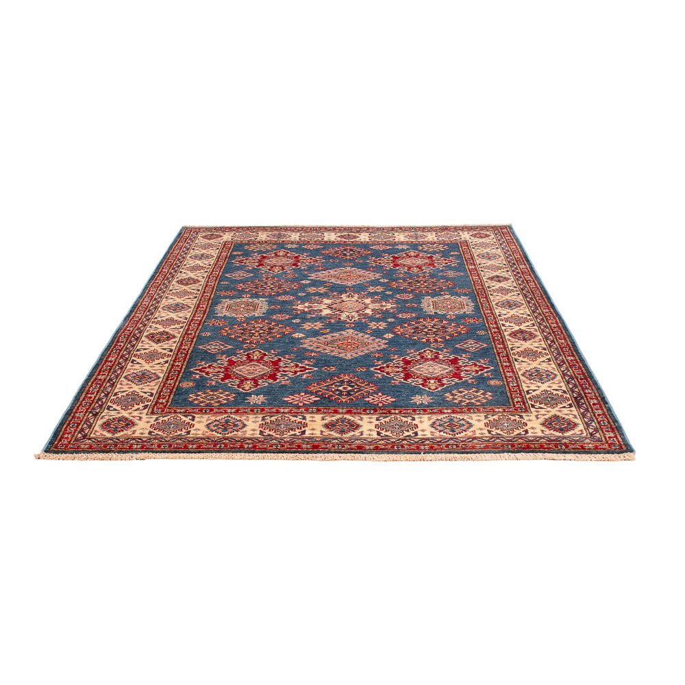 Tappeto Ziegler - Kazak - 204 x 150 cm - blu