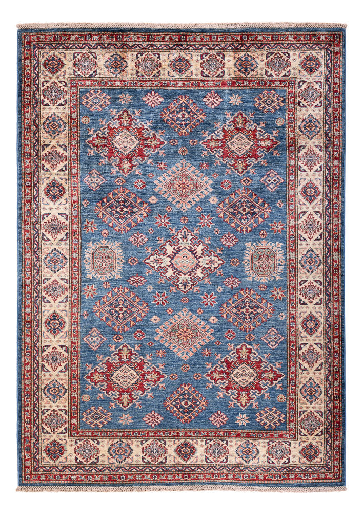 Tappeto Ziegler - Kazak - 204 x 146 cm - blu