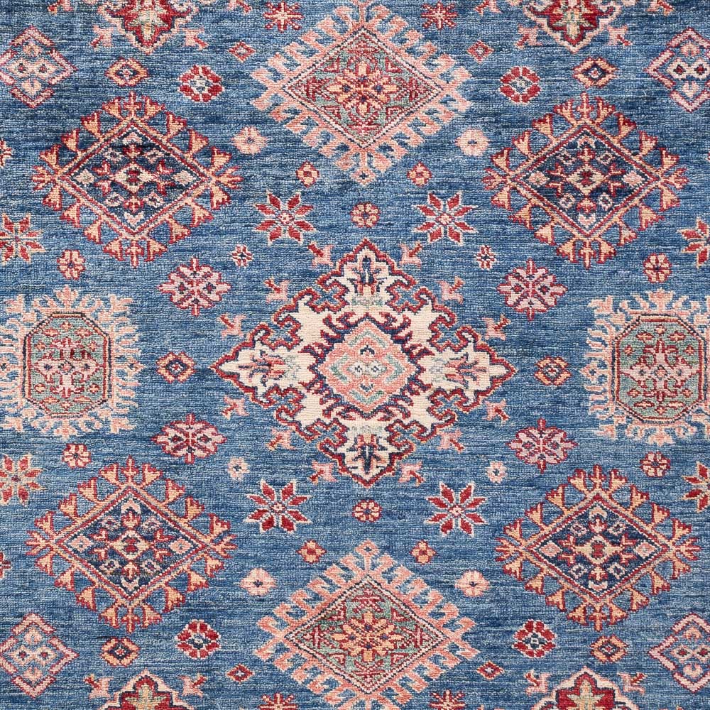 Tappeto Ziegler - Kazak - 204 x 146 cm - blu