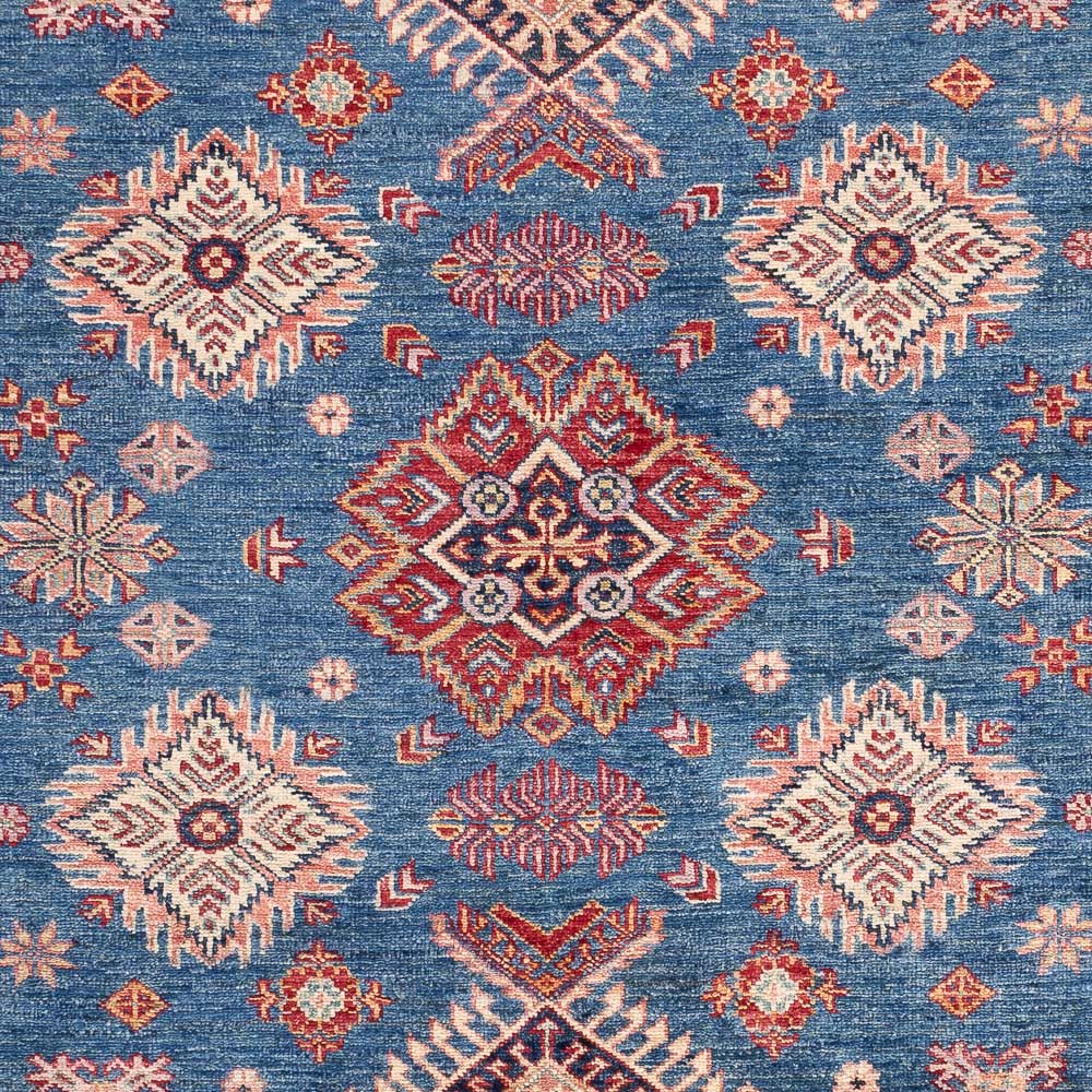Tappeto Ziegler - Kazak - 210 x 147 cm - blu