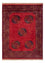Tappeto afgano - Kunduz - 198 x 154 cm - rosso