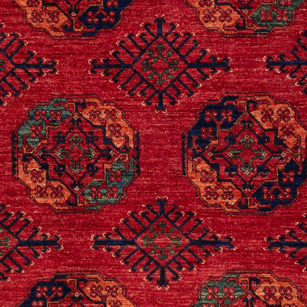 Tappeto afgano - Kunduz - 200 x 155 cm - rosso