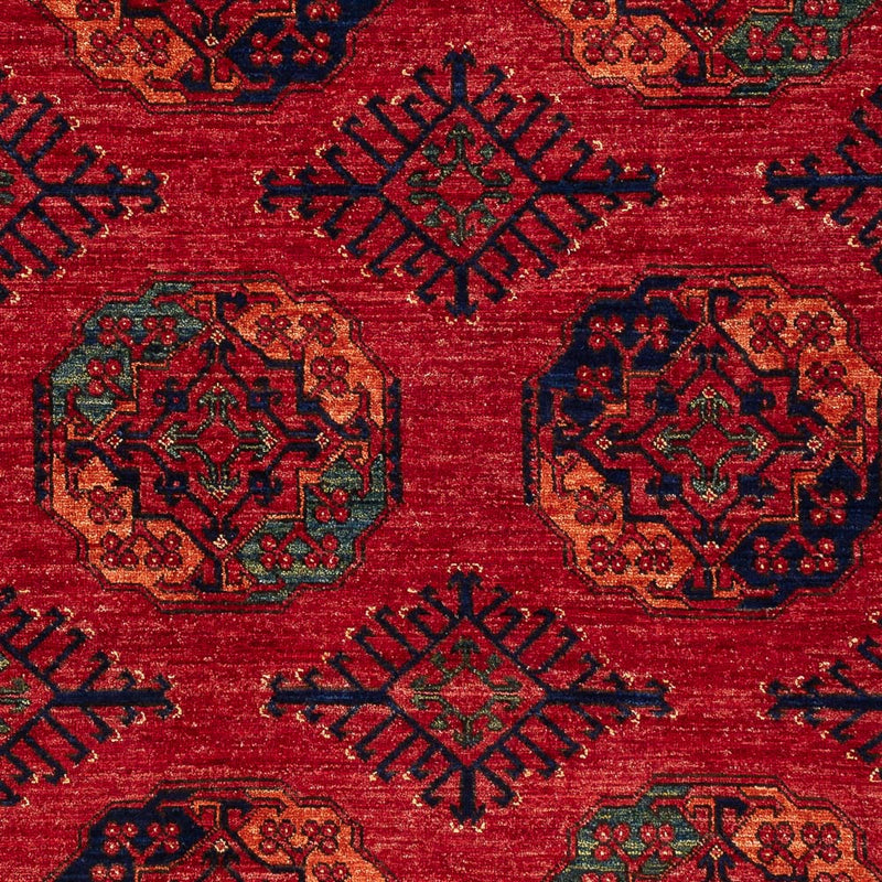 Tappeto afgano - Kunduz - 200 x 155 cm - rosso