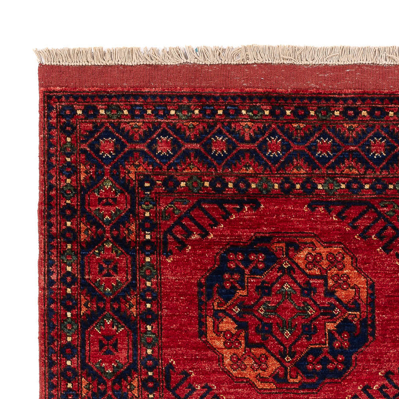 Tappeto afgano - Kunduz - 200 x 155 cm - rosso