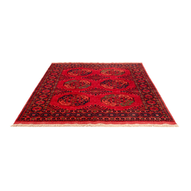 Tappeto afgano - Kunduz - 200 x 155 cm - rosso